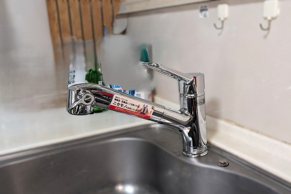 やまざきトーヨー住器のリシェント玄関ドア・勝手口ドア交換・節湯水栓設置(流山市)の施工後の写真3