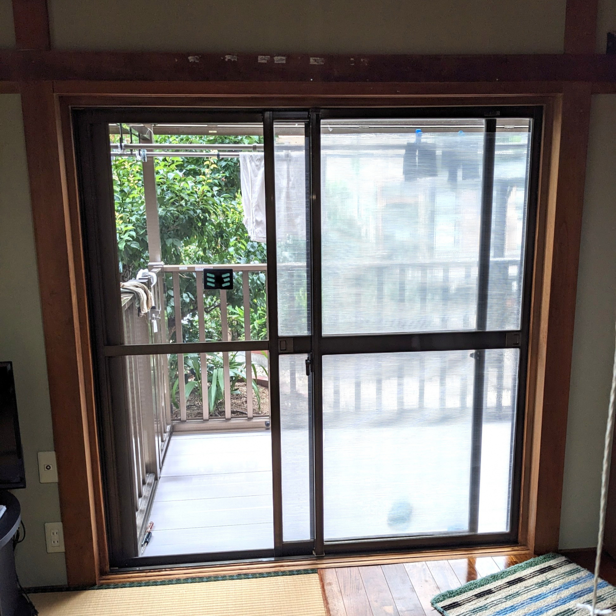 やまざきトーヨー住器の内窓「インプラス」設置工事(流山市)の施工前の写真2
