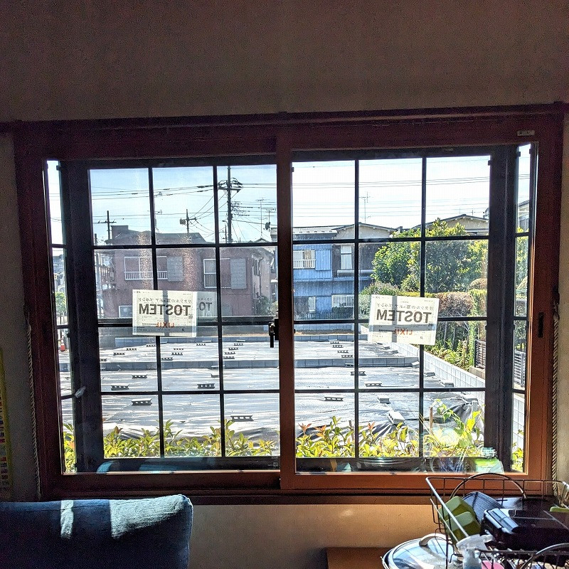 やまざきトーヨー住器の内窓「インプラス」設置工事(流山市)の施工後の写真1