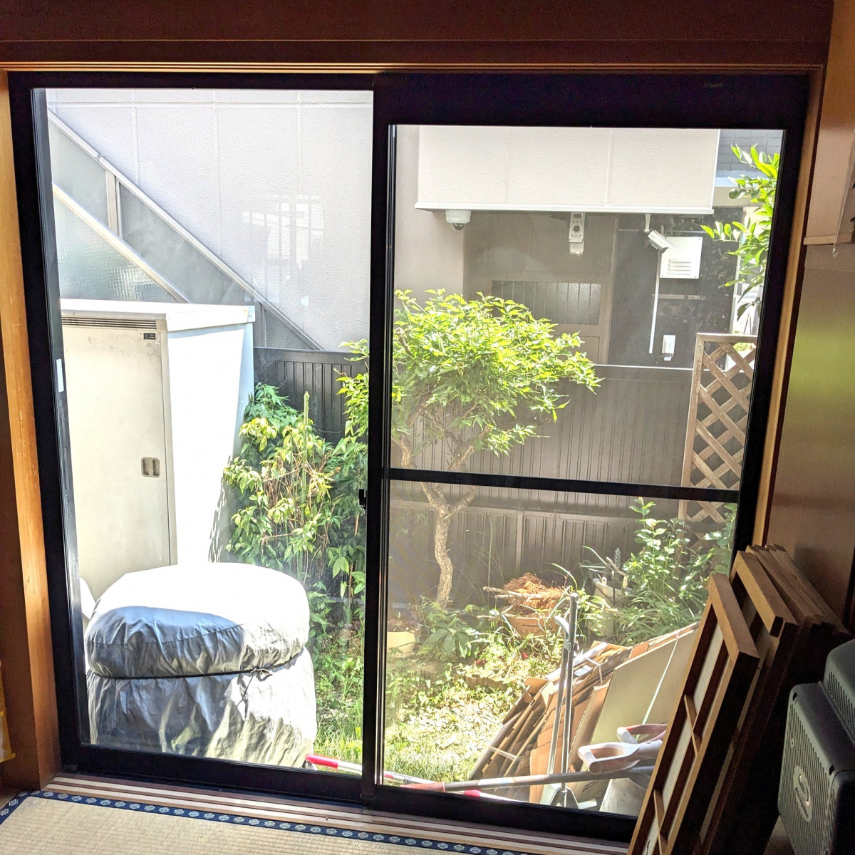 やまざきトーヨー住器の内窓「インプラス」設置工事(流山市)の施工前の写真3