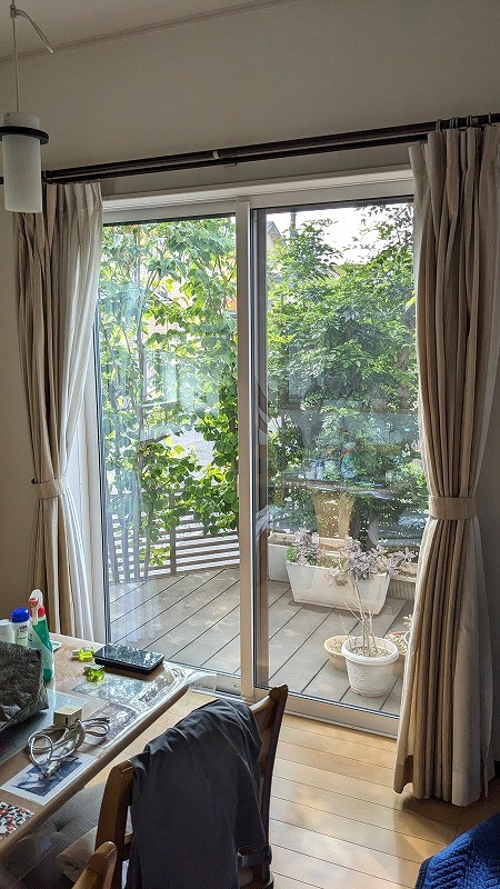 やまざきトーヨー住器の内窓「インプラス」設置工事(流山市)の施工前の写真2