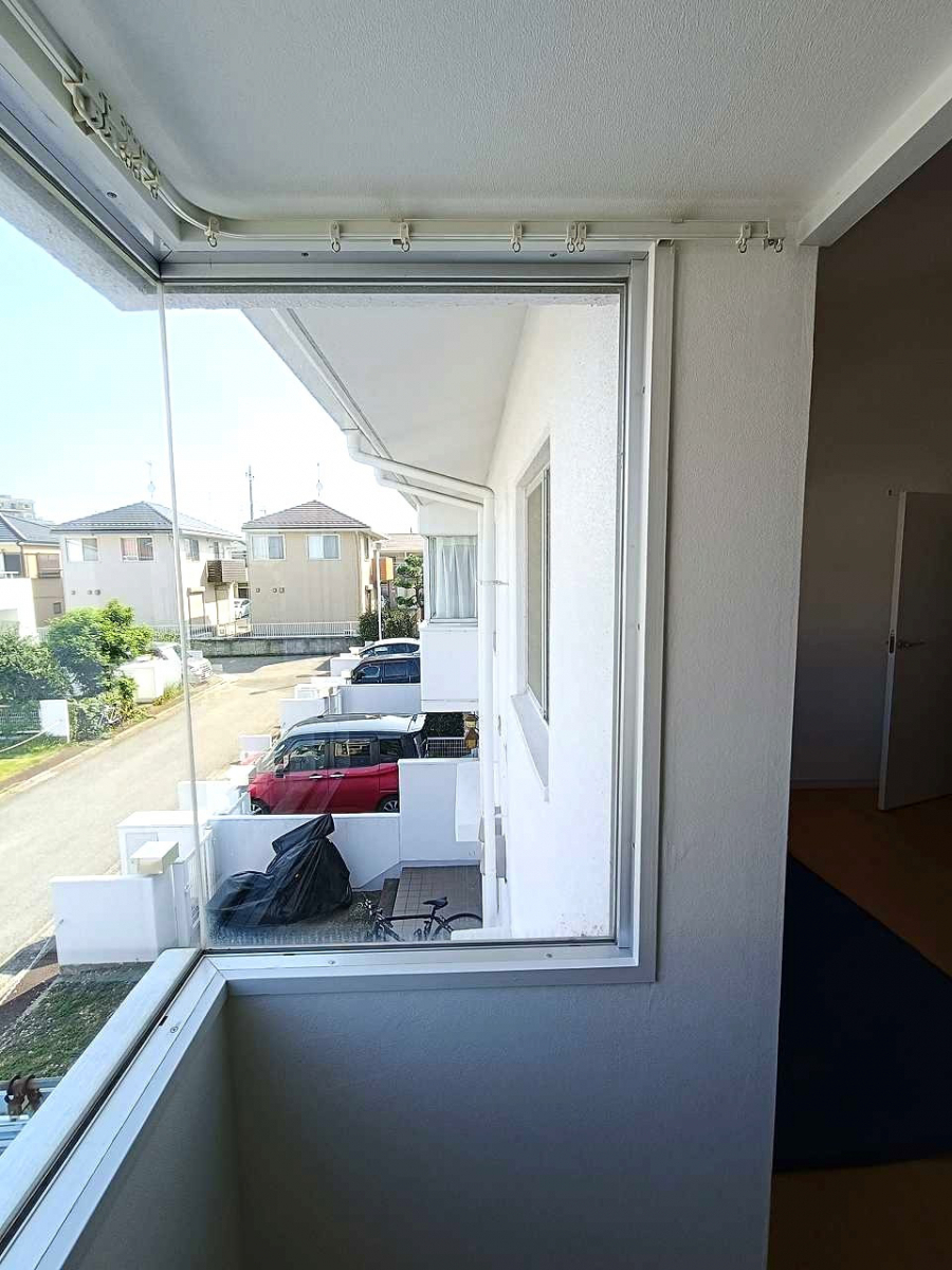 やまざきトーヨー住器の取替窓「リプラス」・内窓「インプラス」設置工事(流山市)の施工前の写真1