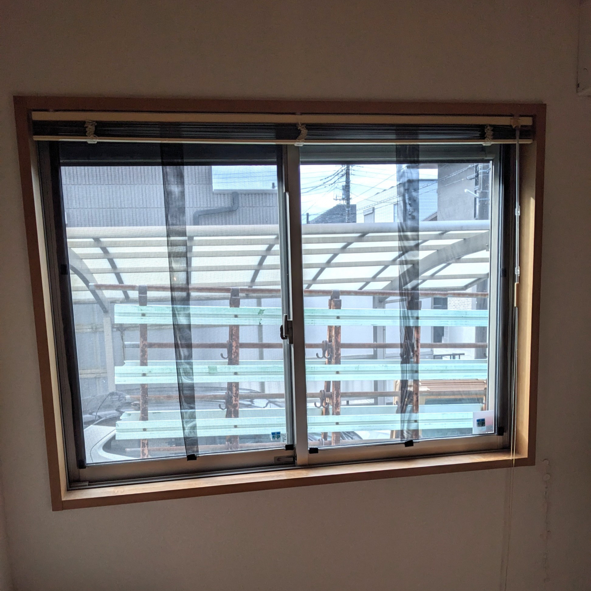 やまざきトーヨー住器の内窓「インプラス」設置工事（流山市）の施工前の写真1