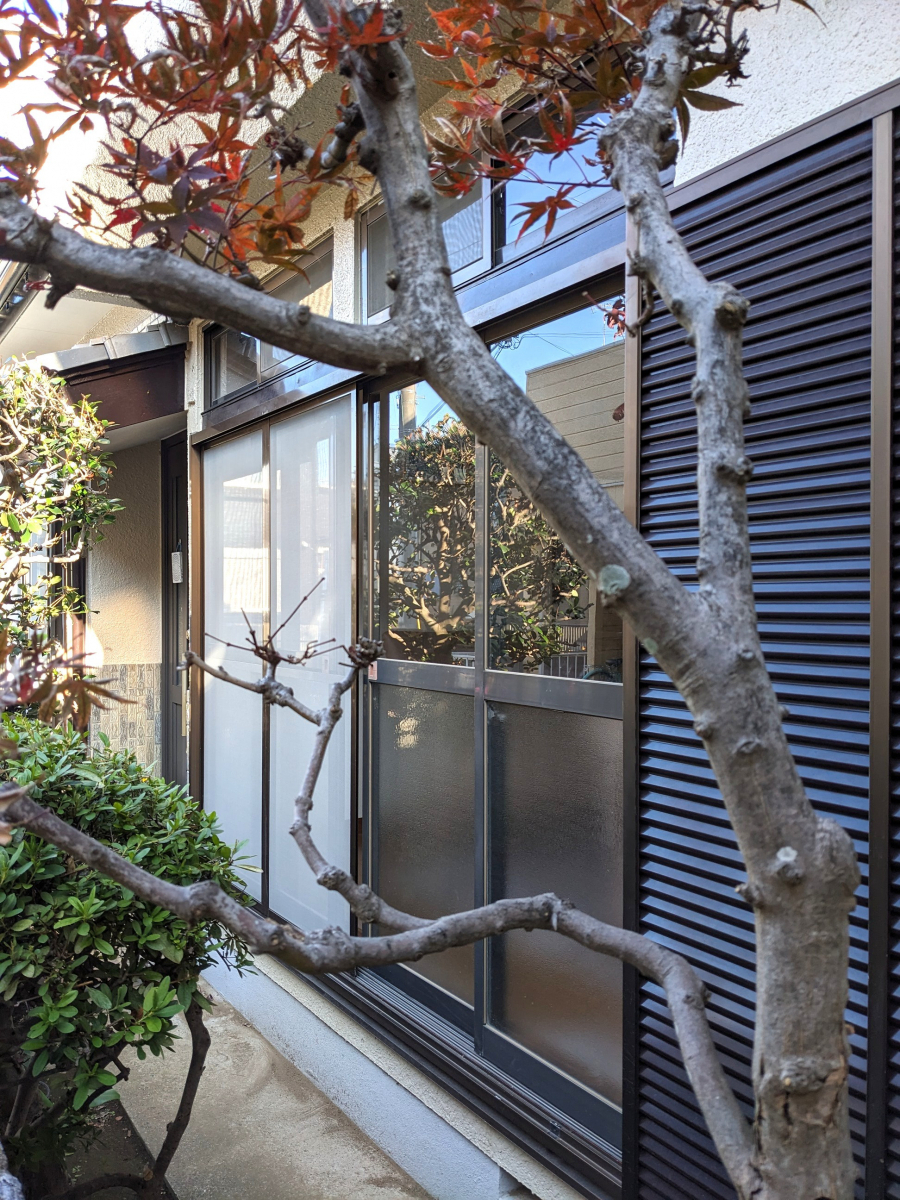 やまざきトーヨー住器の取替窓「リプラス」・内窓「インプラス」設置工事（流山市）の施工前の写真2