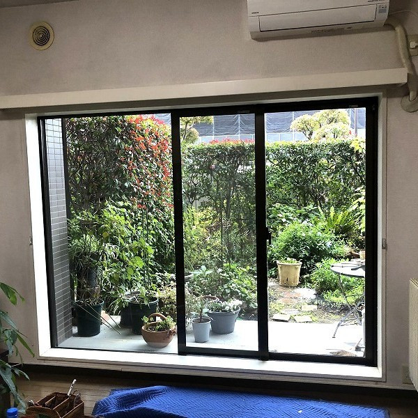 やまざきトーヨー住器の内窓「インプラス」設置工事（流山市）の施工前の写真2