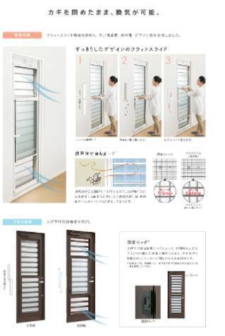 笠間トーヨー住器の日立市勝手口ドア工事の施工後の写真2