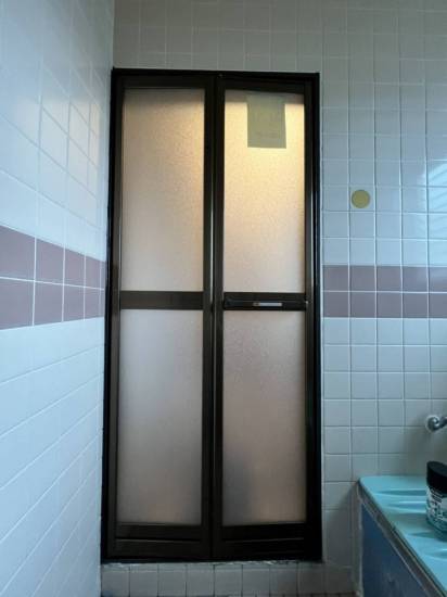 笠間トーヨー住器の浴室ドア工事施工事例写真1