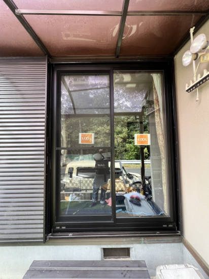 笠間トーヨー住器の水戸市　取替窓工事施工事例写真1