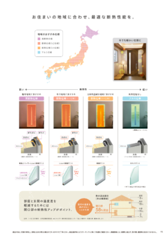 笠間トーヨー住器のひたちなか市玄関ドア工事の施工後の写真2