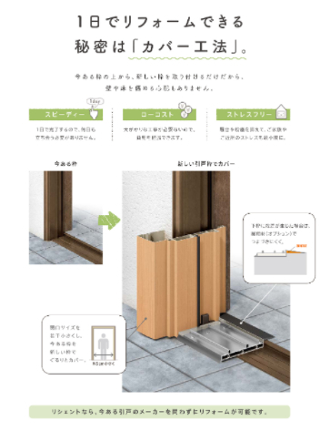笠間トーヨー住器のひたちなか市玄関ドア工事の施工後の写真3
