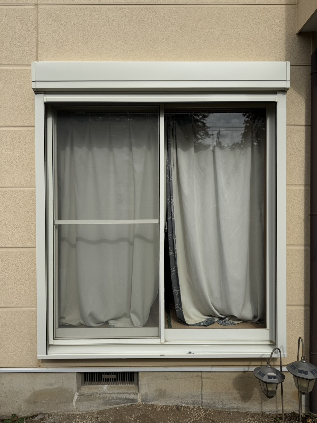 笠間トーヨー住器の笠間市窓シャッター工事の施工後の写真1