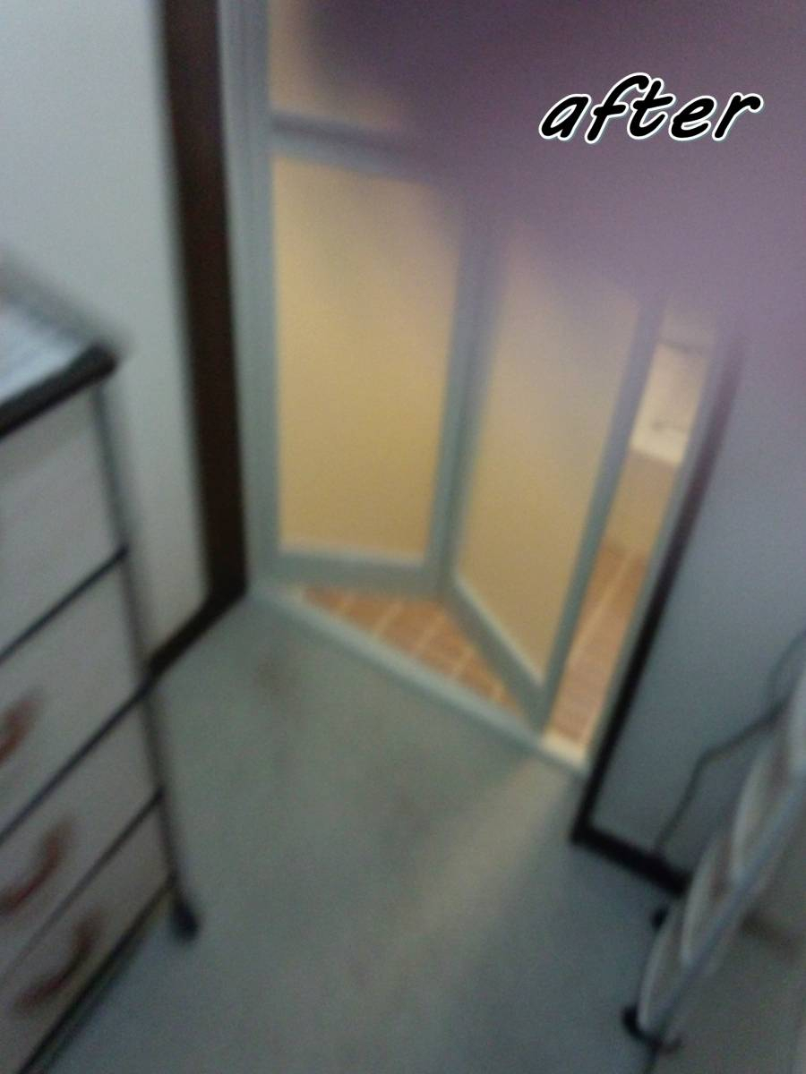 サガワトーヨー住器の浴室ドア　LIXILの「リフォーム浴室ドア」の施工後の写真1