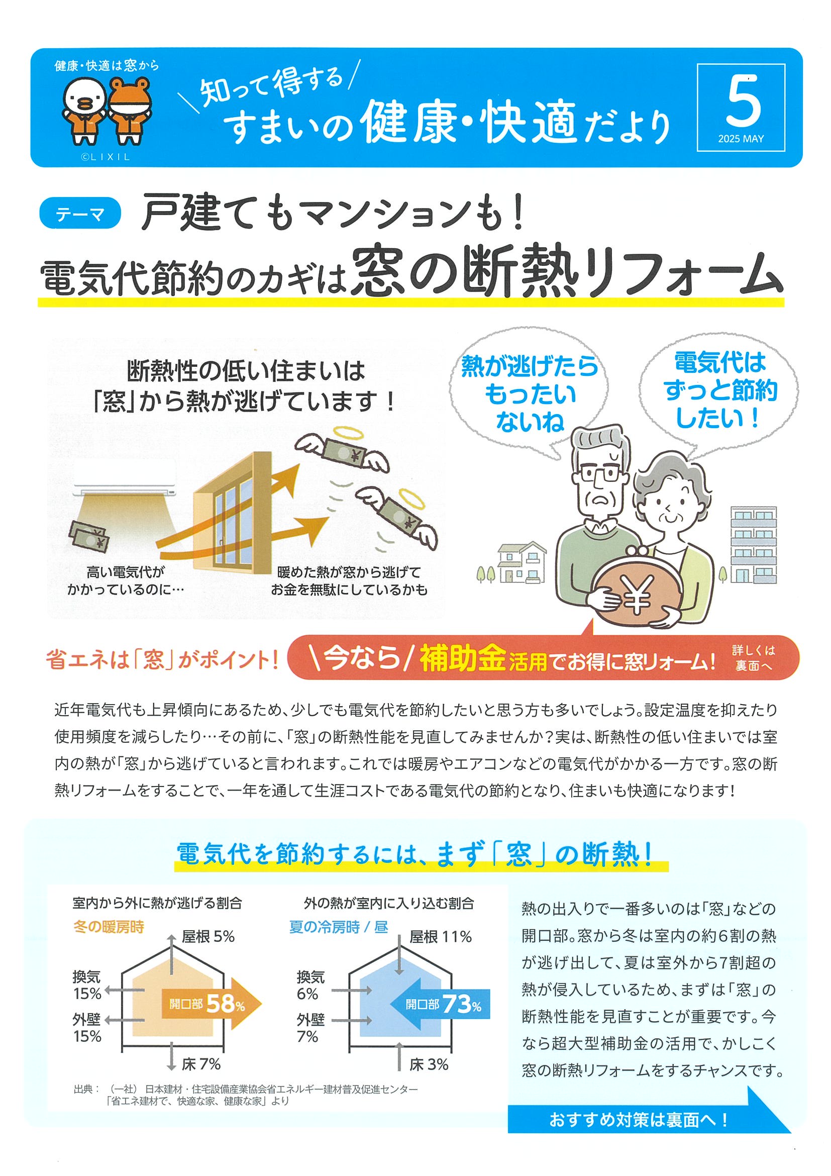 すまいの健康・快適だより 5 フジテックトーヨー住器のブログ 写真1