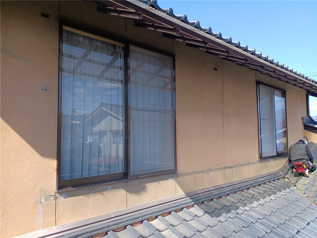 マド・プロショップ S・T・Jの【福井県大野市】バルコニー取付工事の施工前の写真1