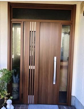 広海クラシオ 高松支店の両袖タイプの玄関ドアを交換しましたの施工後の写真1