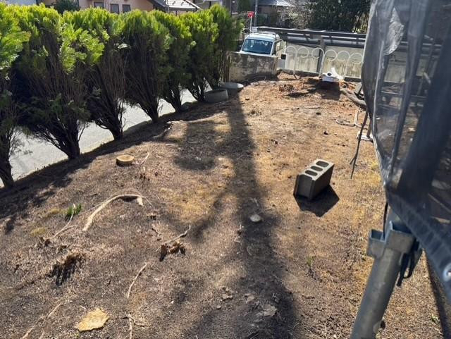 ミネトーヨー住器の【動画有】八王子市 フェンス取付工事の施工前の写真1