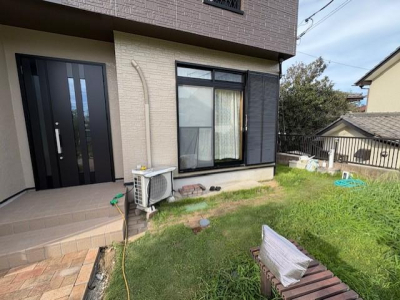 ミネトーヨー住器の【八王子市】樹ら楽ステージ取付工事の施工前の写真1