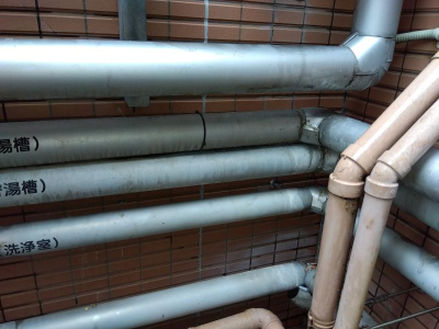ミネトーヨー住器の【八王子市立病院】水道管工事の施工後の写真1