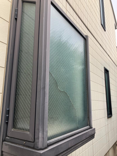 ミネトーヨー住器の【八王子市】マンション　ガラス交換工事の施工前の写真1