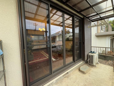 ミネトーヨー住器の【動画有】リプラス　サッシカバー工事の施工後の写真1