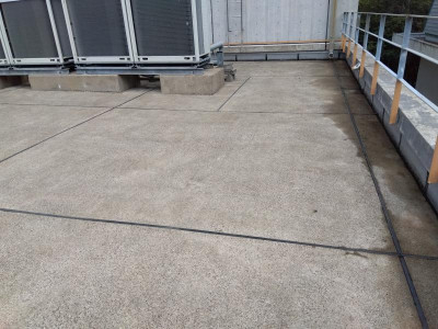 ミネトーヨー住器の【私立大学　屋上防水工事】の施工前の写真1