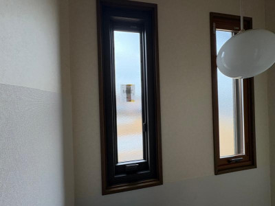 ミネトーヨー住器の【動画有】取替窓リプラス　横辷り窓取付工事の施工後の写真1