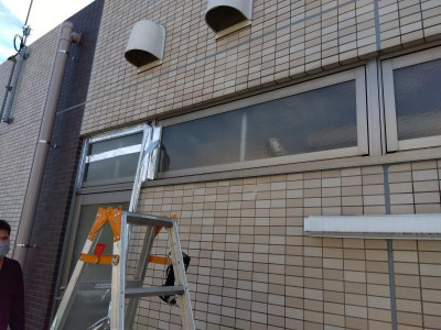 ミネトーヨー住器の【八王子市】病院　オペーレーター工事の施工前の写真1