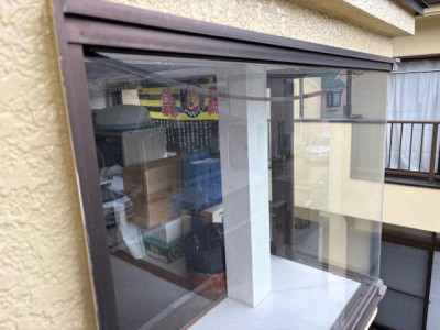 ミネトーヨー住器の【ガラス脱落調整工事】の施工前の写真1