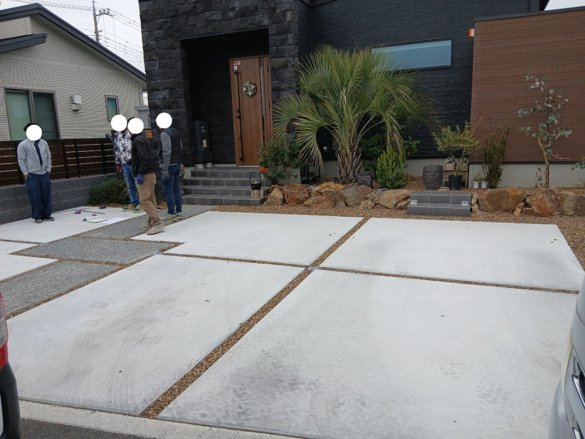 杉戸ウインドトーヨー住器の【加須市】おしゃれでかっこいいカーポートといえば！LIXILカーポートSC！！の施工前の写真2