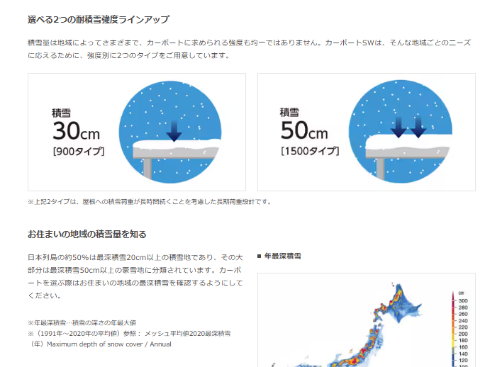 大和アルミトーヨー住器の風にも雪にも強い！折半屋根のカーポートSW設置工事（三根町）の施工事例詳細写真6