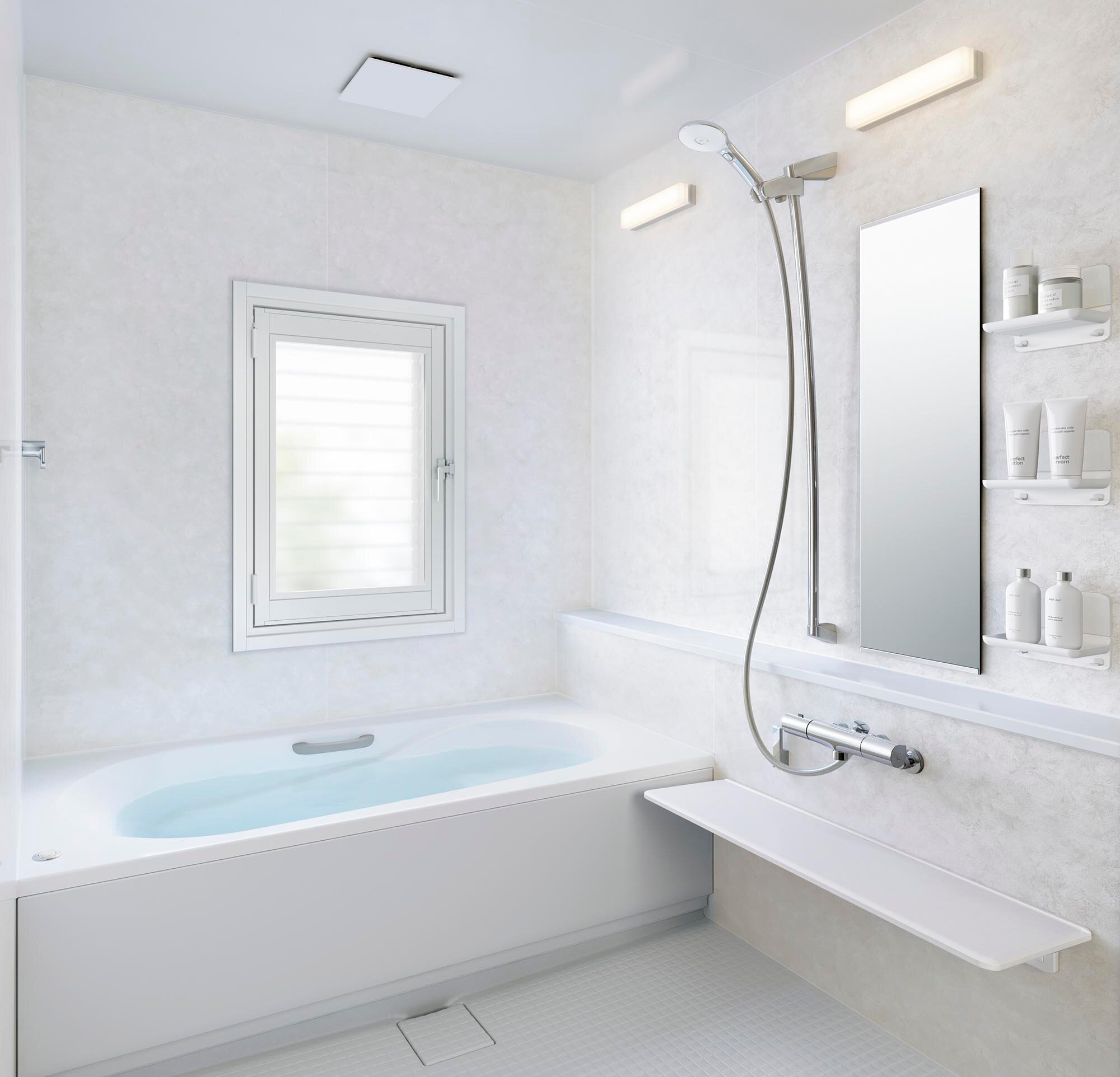 大和アルミトーヨー住器の（佐賀市）お風呂の寒さにお悩みの方必見！浴室に内窓 インプラスを設置しました。の施工事例詳細写真1