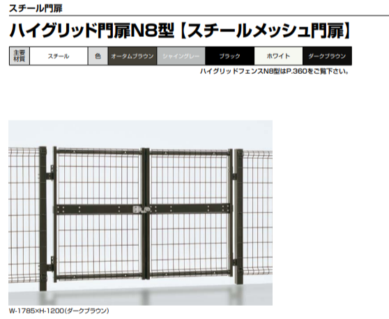 大和アルミトーヨー住器の境界線、防犯、視線カットに!フェンス取付工事(上峰町)の施工事例詳細写真3