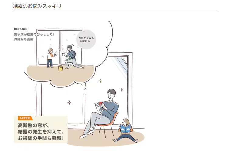 大和アルミトーヨー住器の【リプラス】窓を交換しました！の施工事例詳細写真9