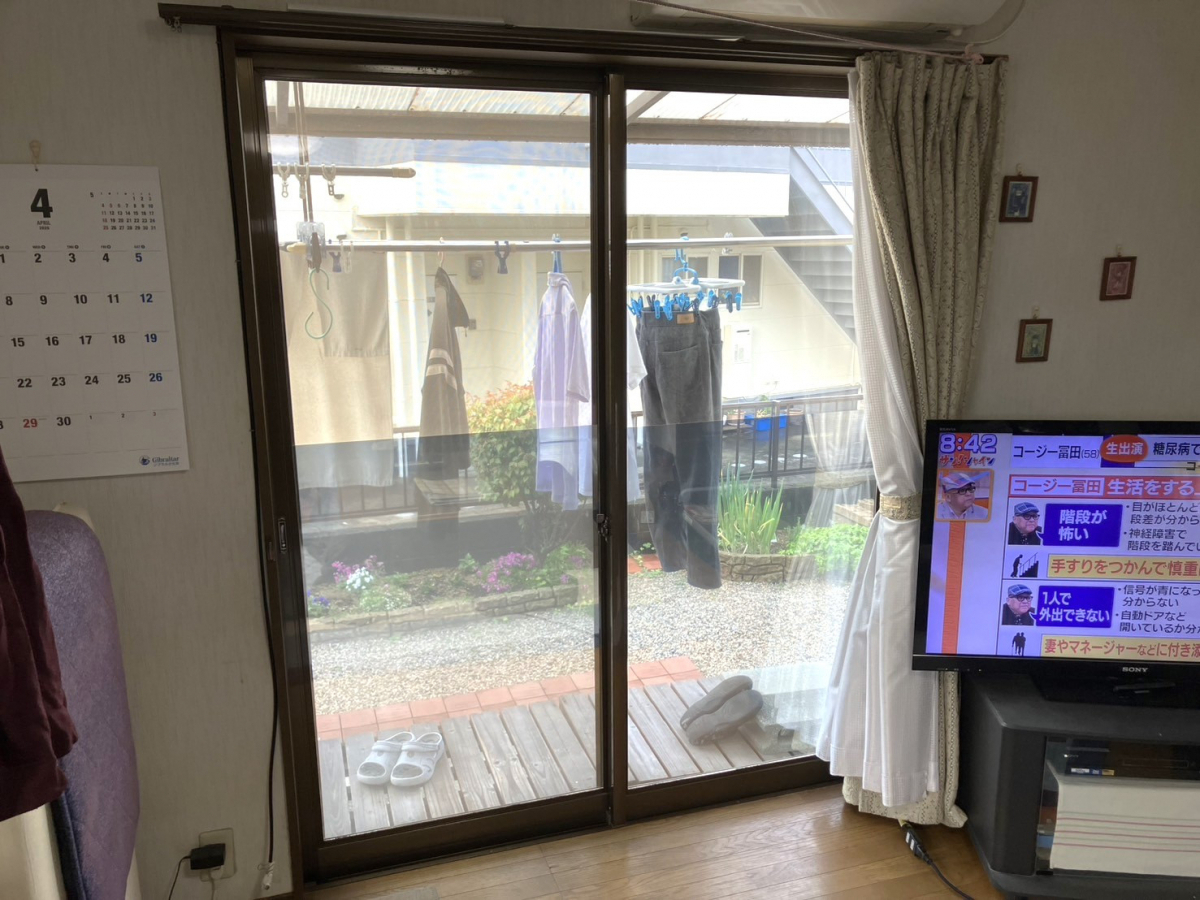 大和アルミトーヨー住器の内窓設置の施工前の写真2