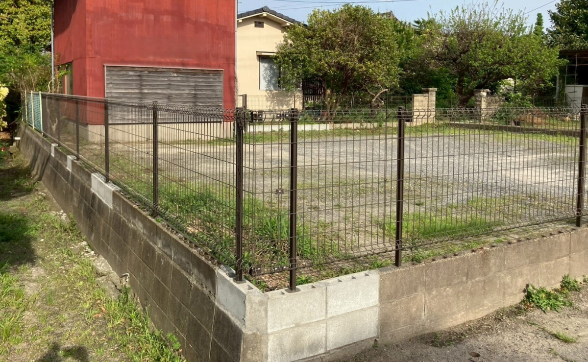 大和アルミトーヨー住器のフェンス・門扉取付工事の施工後の写真1