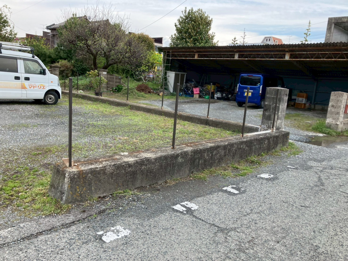 大和アルミトーヨー住器のフェンス・門扉取付工事の施工前の写真3