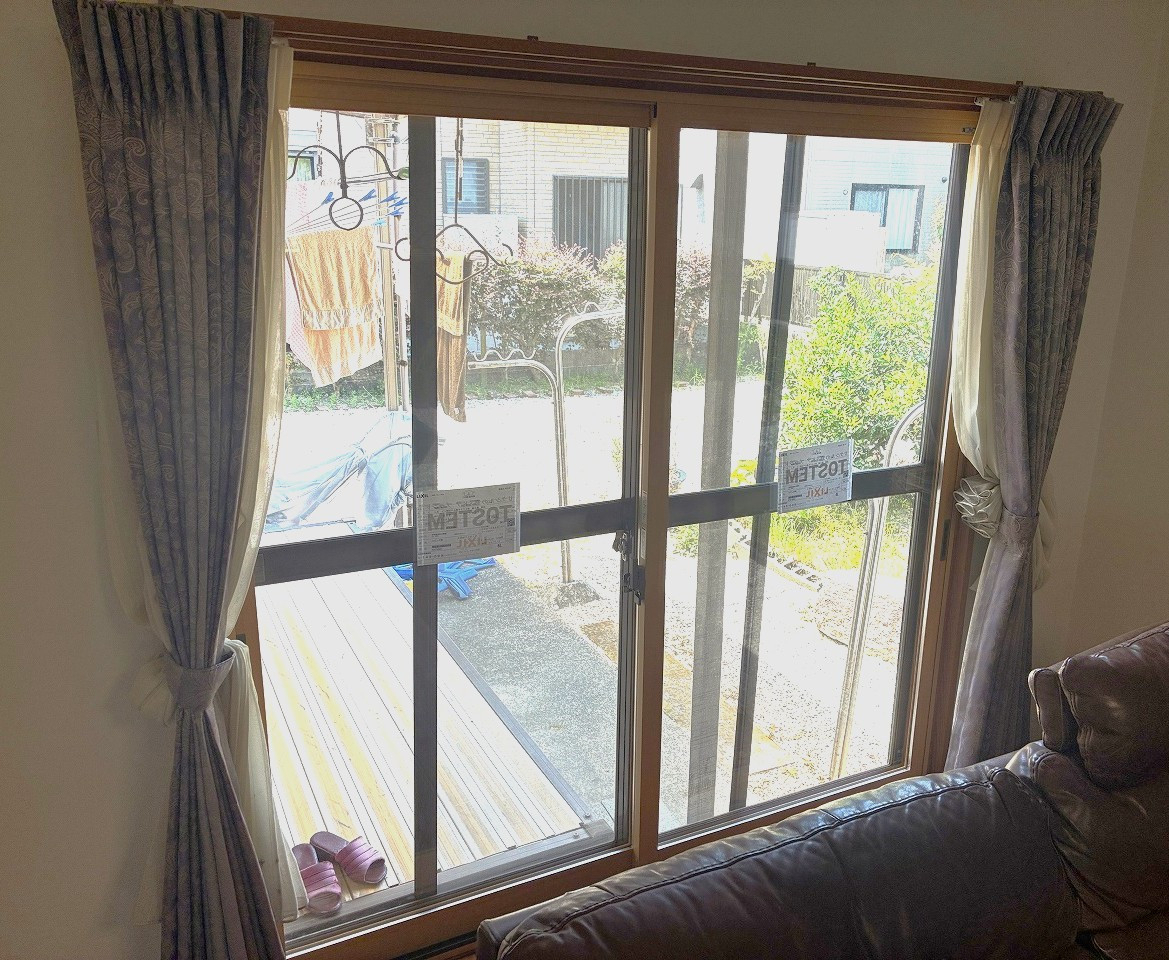 大和アルミトーヨー住器の内窓設置の施工後の写真1