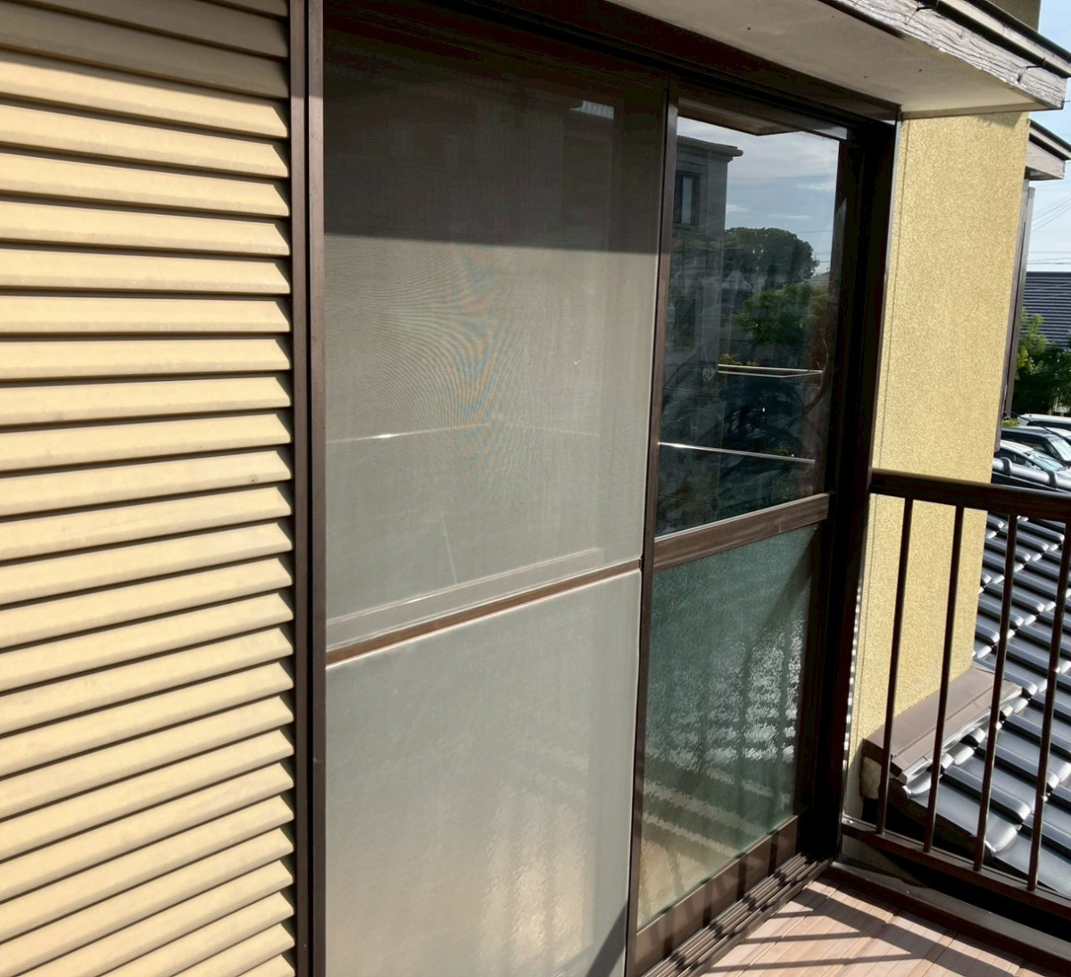 大和アルミトーヨー住器のリプラスで簡単窓リフォーム(佐賀市)の施工前の写真2