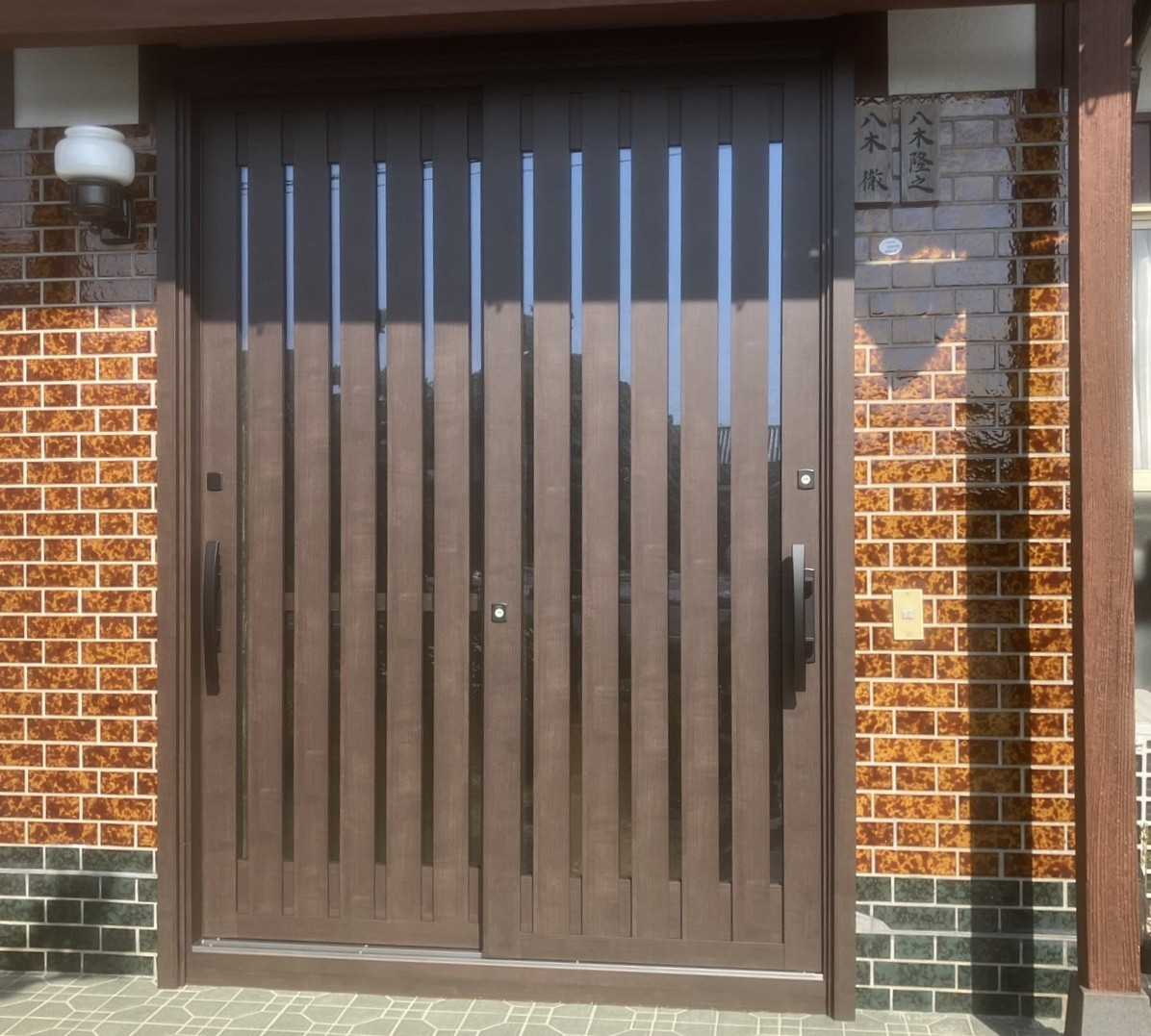 大和アルミトーヨー住器の玄関引戸をリフォームしました✨（白石町）の施工後の写真1