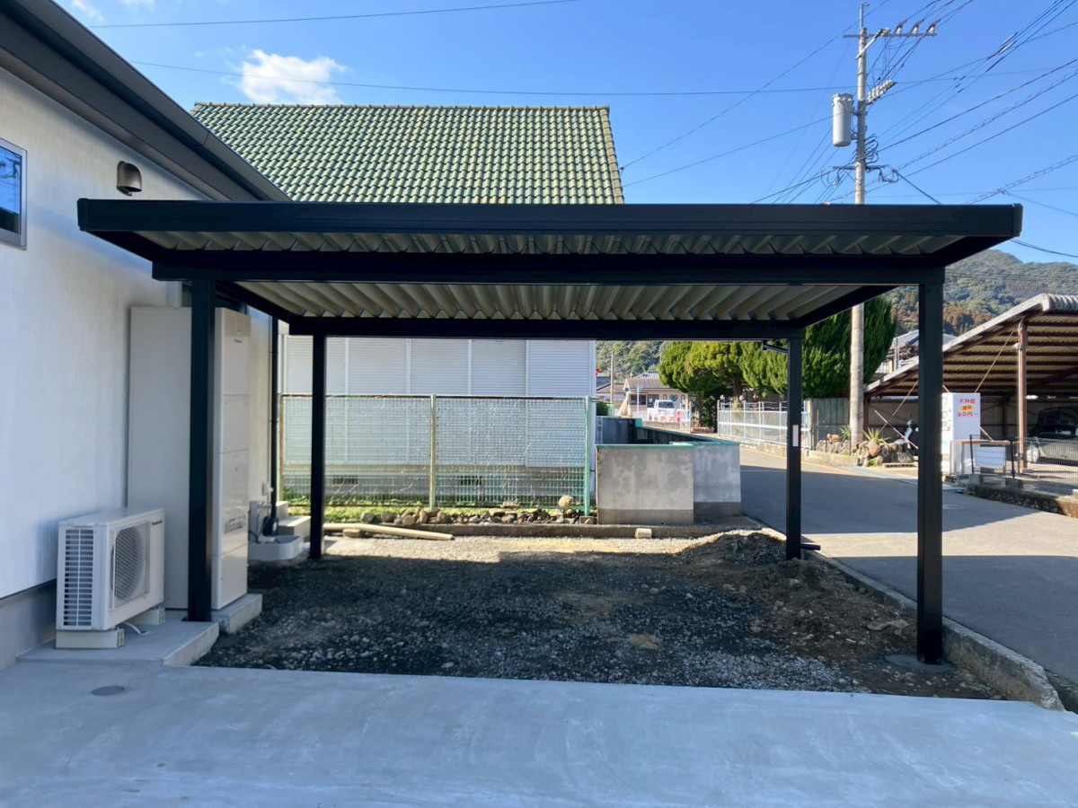 大和アルミトーヨー住器のカーポートSW設置しました！（嬉野市）の施工後の写真1