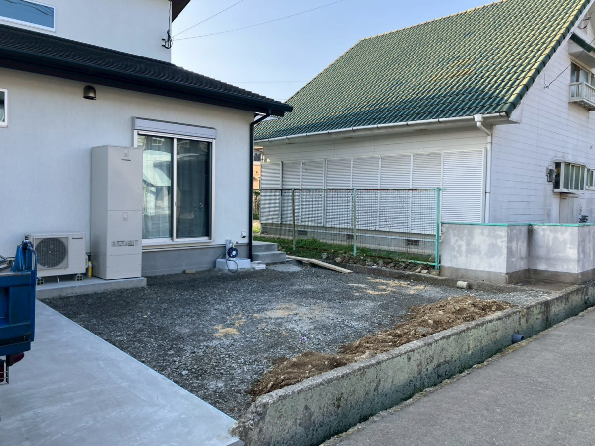 大和アルミトーヨー住器のカーポートSW設置しました！（嬉野市）の施工前の写真1