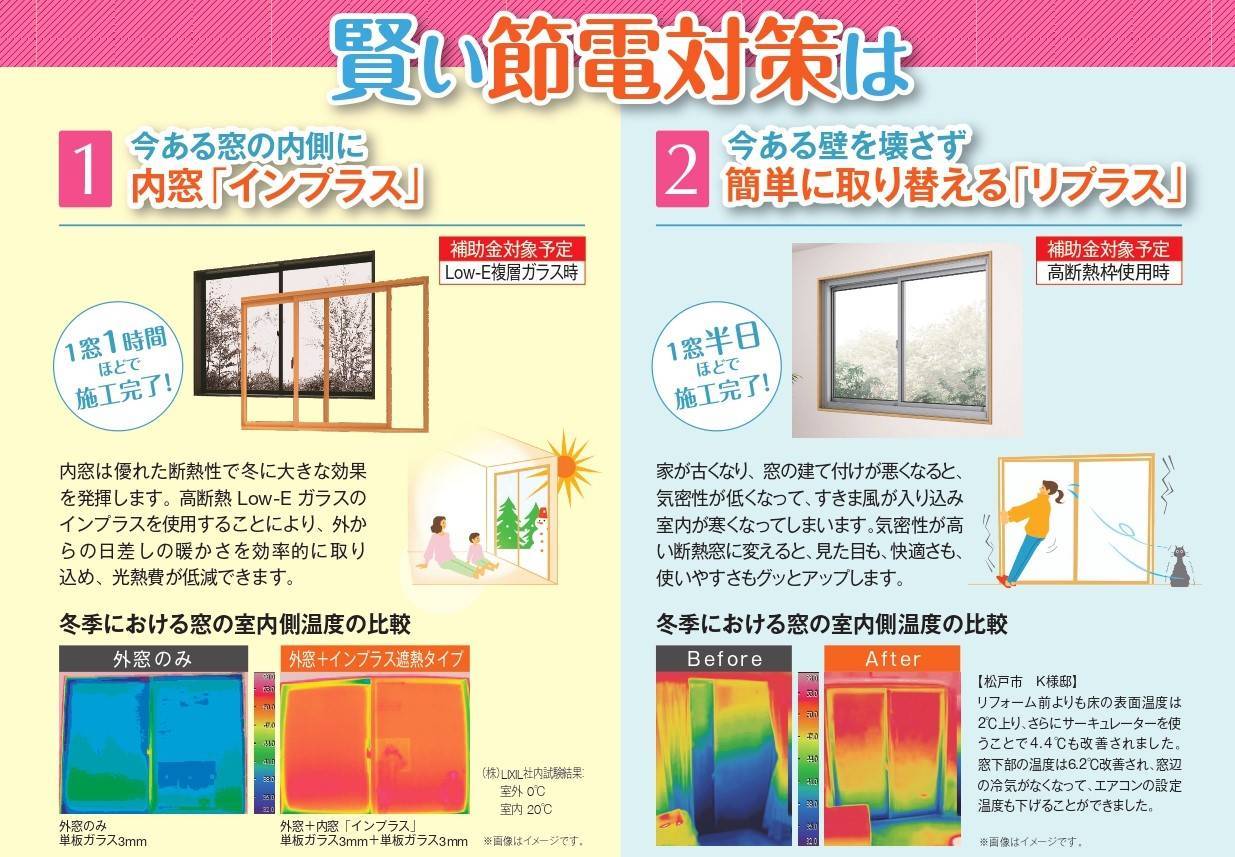 窓から省エネ！今なら国の補助金で最大２００万円！ 二葉屋のブログ 写真3