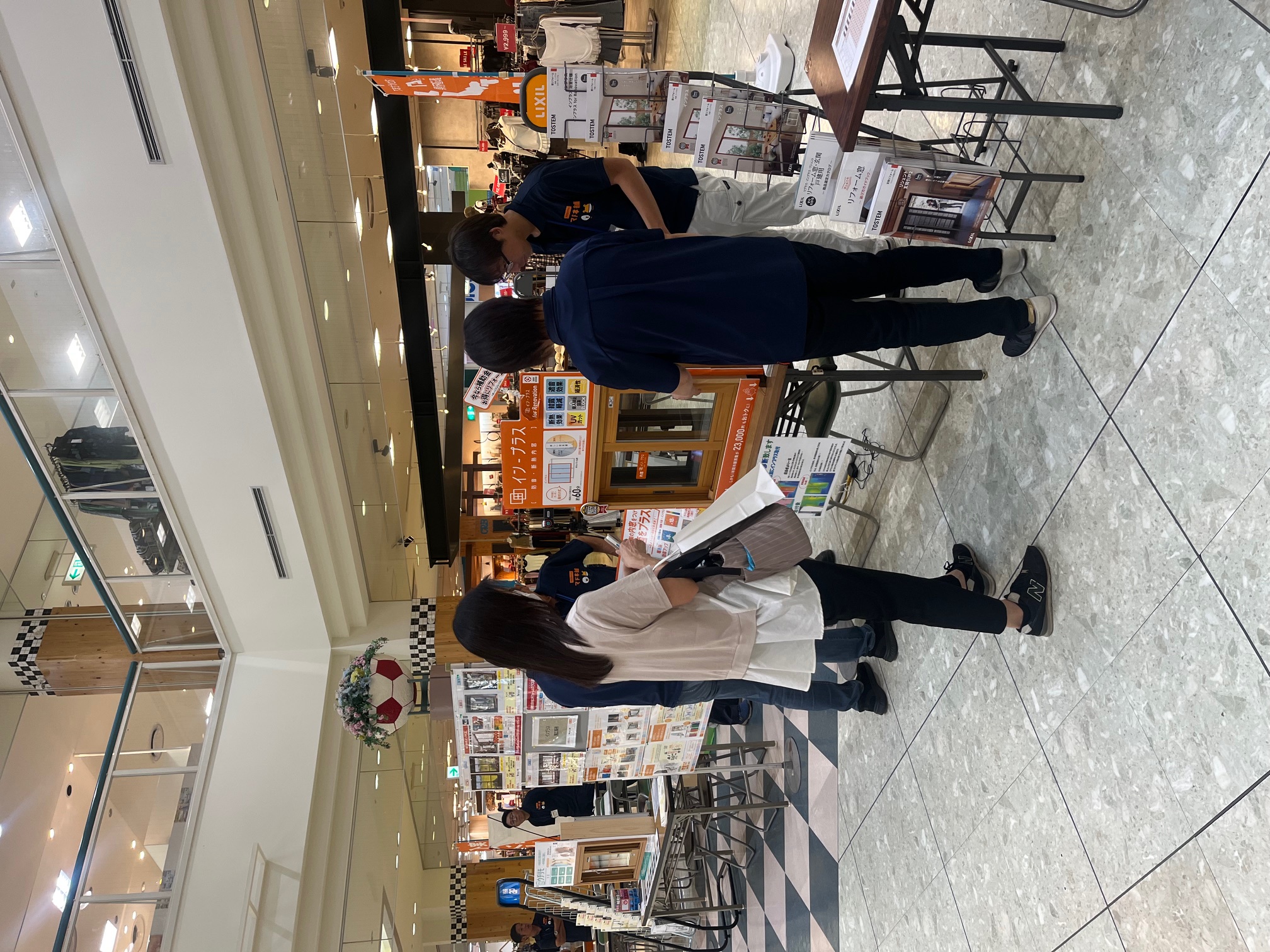 9月20日（土）二葉屋ECO窓相談会の様子 二葉屋のイベントキャンペーン 写真1