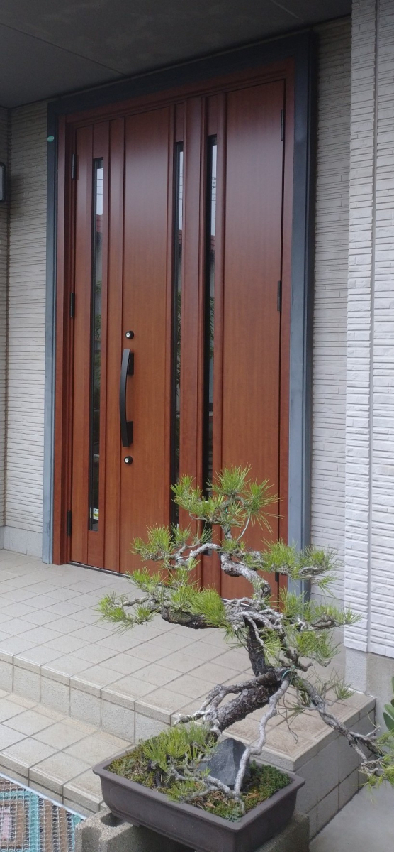 二葉屋の神栖市　玄関リフォーム　【リシェント】の施工後の写真1