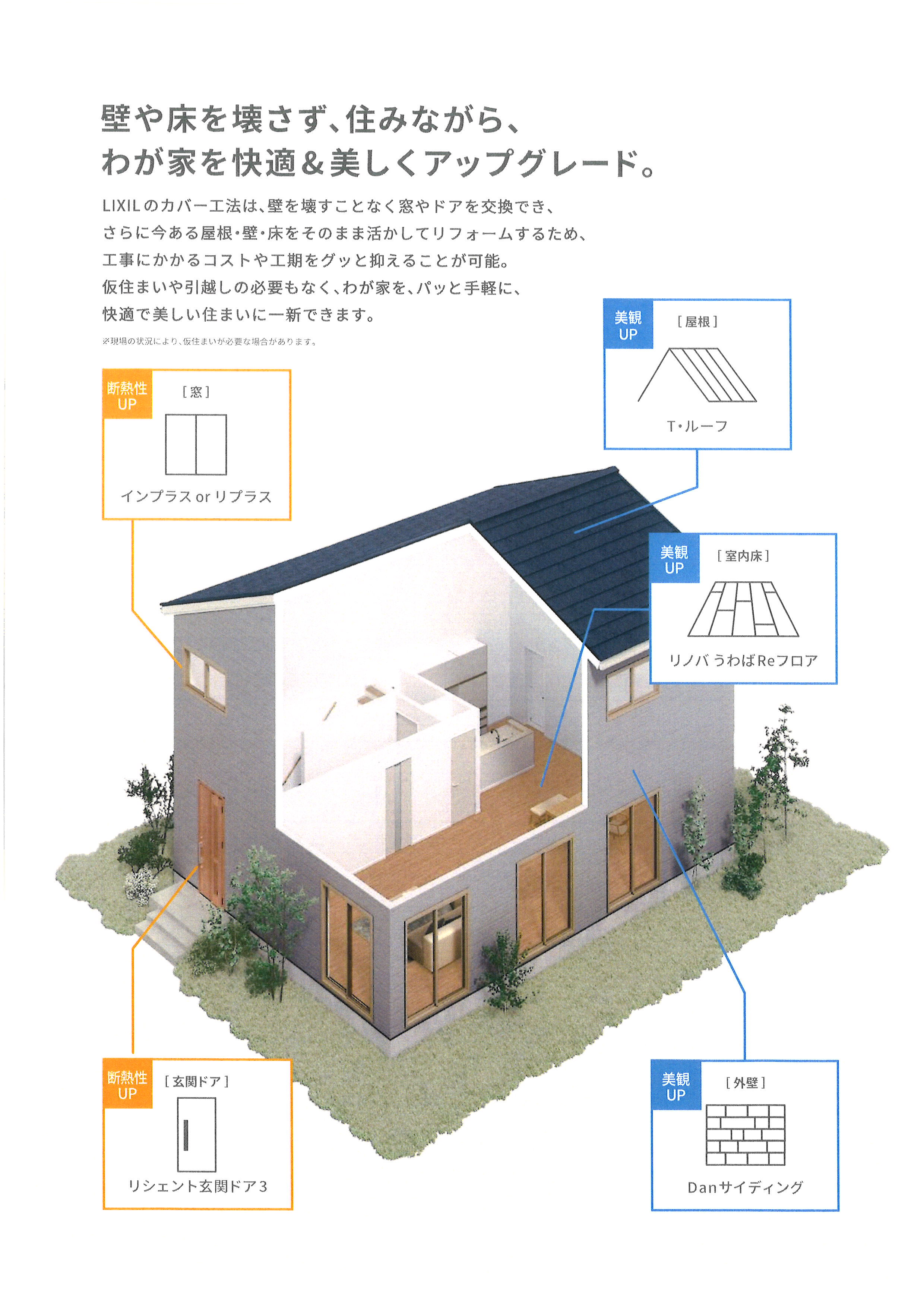 壊さないリフォーム 飯田トーヨー住器のブログ 写真1