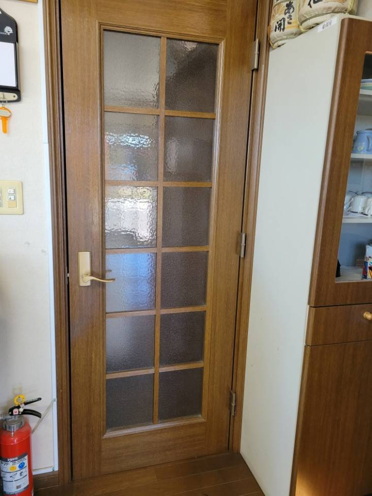 キタノトーヨー住器の室内建具ドア把手の交換の施工後の写真2