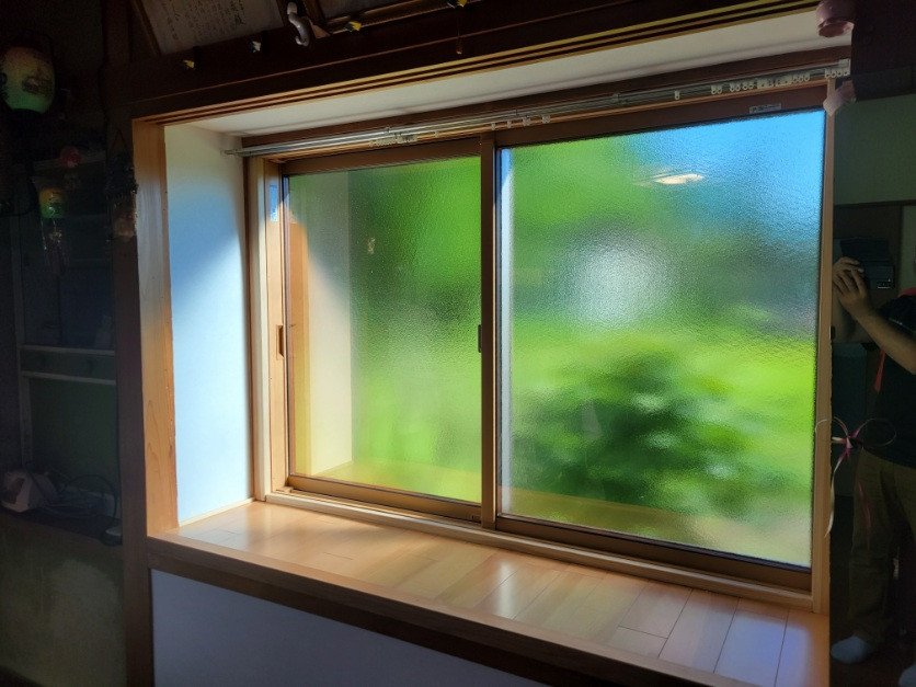 キタノトーヨー住器の断熱性能の高いサッシへ交換工事致しました!の施工後の写真1