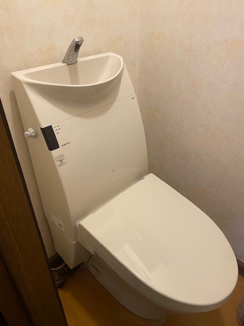 キタノトーヨー住器のトイレ交換の施工前の写真1