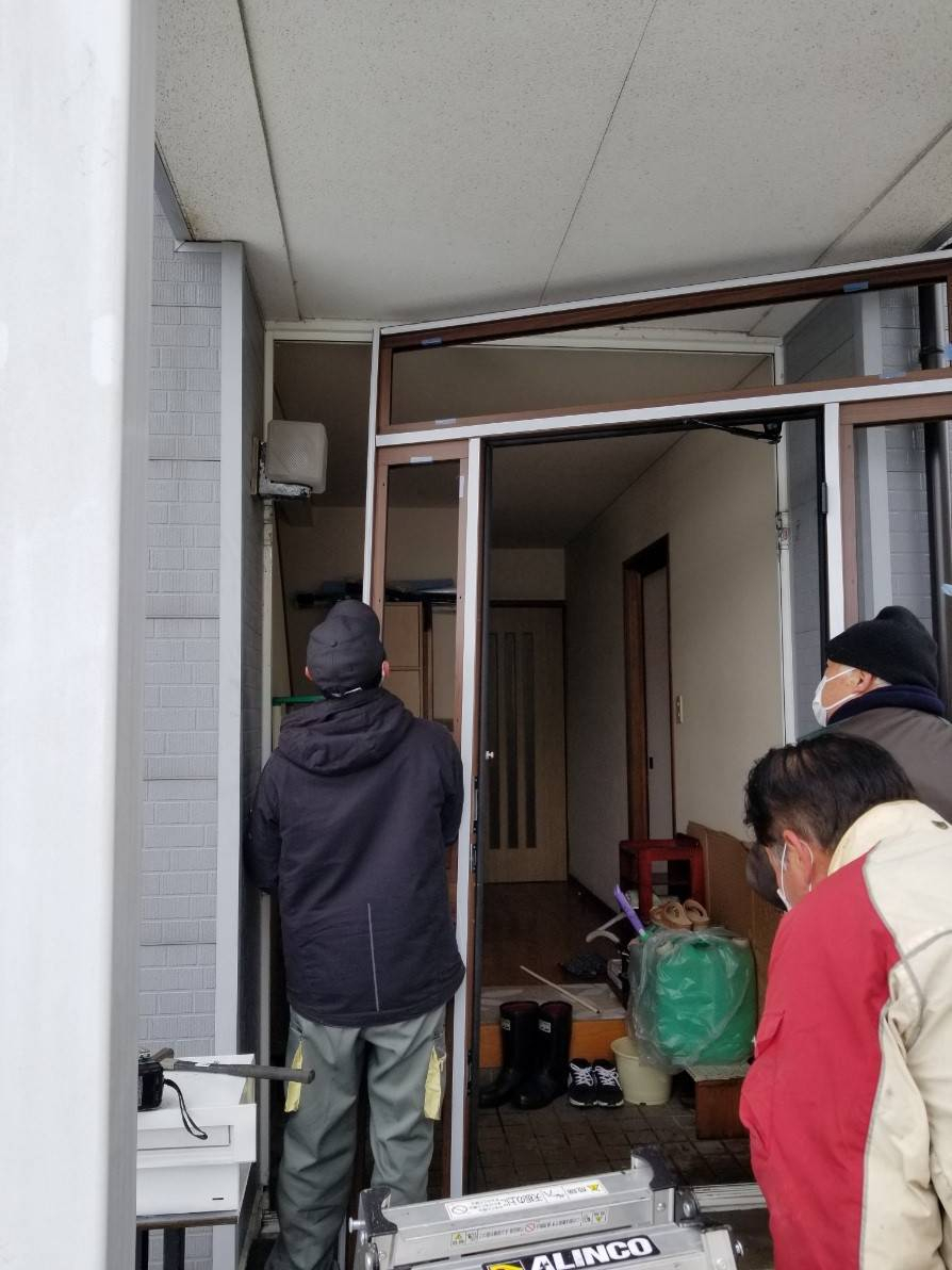 キタノトーヨー住器の玄関が一日で大変身！！の施工前の写真3
