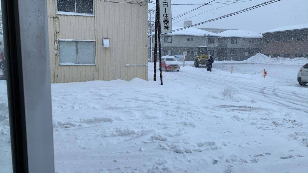 福井県地方寒波です ミヤザキトーヨー住器のブログ 写真1